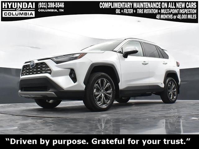 Photo of 2024 Wind Chill Pearl Toyota RAV4 Hybrid
