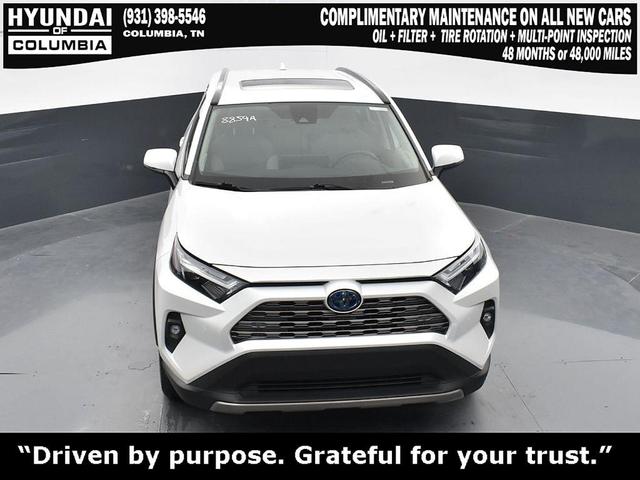 Photo of 2024 Wind Chill Pearl Toyota RAV4 Hybrid