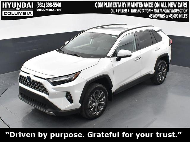 Photo of 2024 Wind Chill Pearl Toyota RAV4 Hybrid