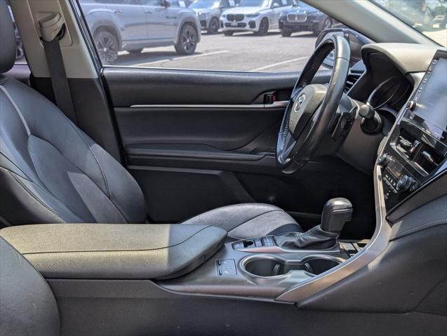 Photo of 2021 Galactic Aqua Mica Toyota Camry