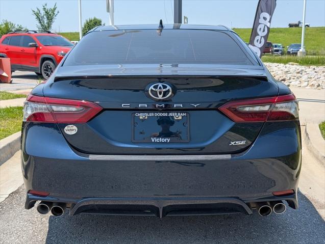 Photo of 2021 Galactic Aqua Mica Toyota Camry