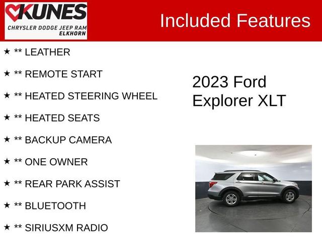 Photo of 2023 Silver Metallic Ford Explorer