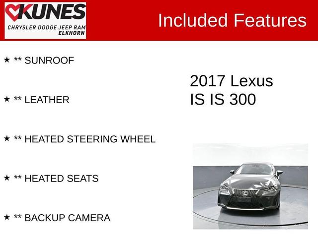 Photo of 2017 Black Lexus IS 300