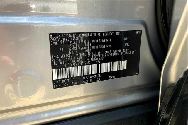 Photo of 2023 Silver Sky Metallic Toyota RAV4 Hybrid