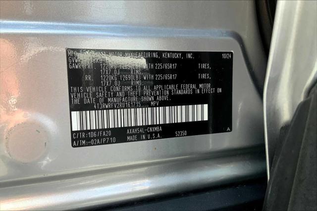 Photo of 2024 Silver Sky Metallic Toyota RAV4 Hybrid