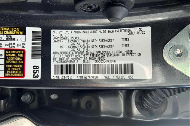 Photo of 2023 Magnetic Gray Metallic Toyota Tacoma