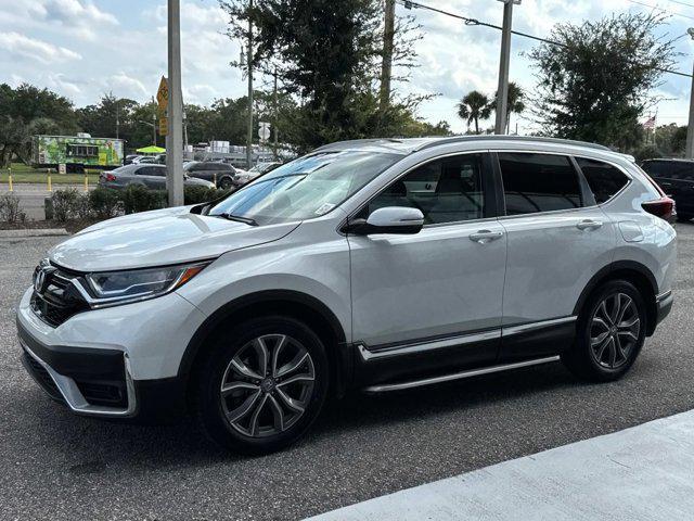 Photo of 2021 Platinum White Honda CR-V