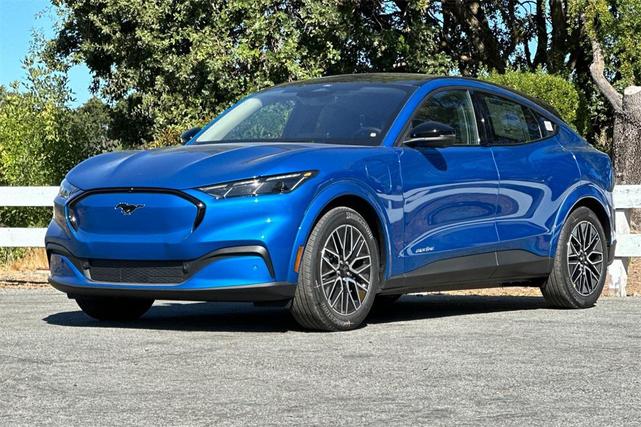 Photo of 2025 Velocity Blue Metallic Ford Mustang Mach-E