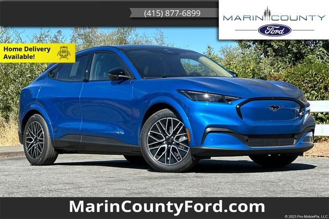 Photo of 2025 Velocity Blue Metallic Ford Mustang Mach-E