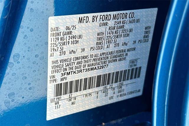 Photo of 2025 Velocity Blue Metallic Ford Mustang Mach-E