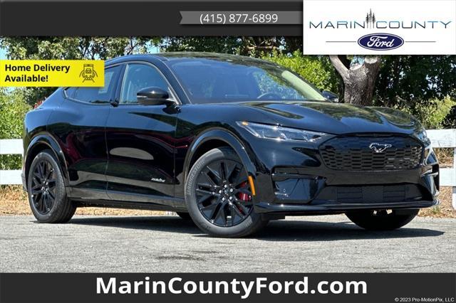 Photo of 2025 Shadow Black Ford Mustang Mach-E