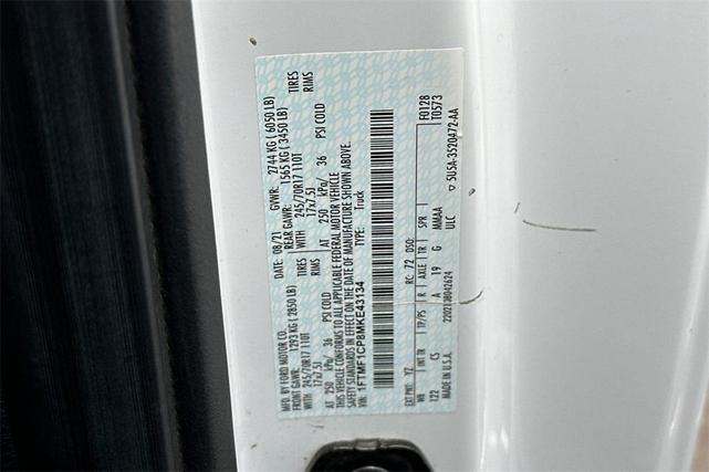 Photo of 2021 Oxford White Ford F-150