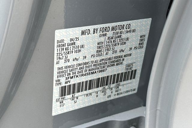 Photo of 2025 Glacier Gray Metallic TriCoat Ford Mustang Mach-E