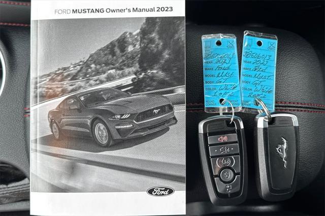 Photo of 2023 Oxford White Ford Mustang