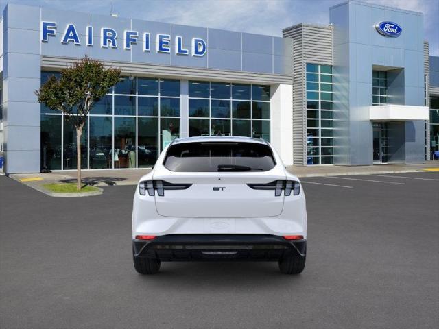 Photo of 2025 Star White Metallic Tri-Coat Ford Mustang Mach-E