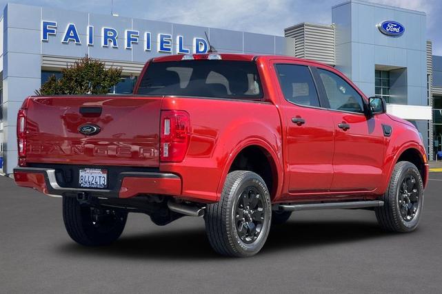 Photo of 2023 Hot Pepper Red Metallic Tinted Clearcoat Ford Ranger