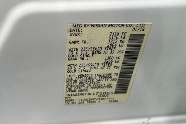 Photo of 2018 Pearl White Nissan Murano