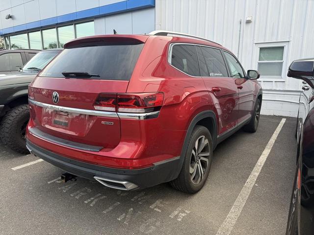 Photo of 2021 Red Metallic Volkswagen Atlas