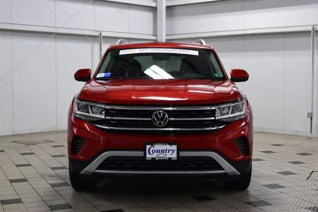 Photo of 2021 Red Metallic Volkswagen Atlas