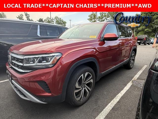 Photo of 2021 Red Metallic Volkswagen Atlas