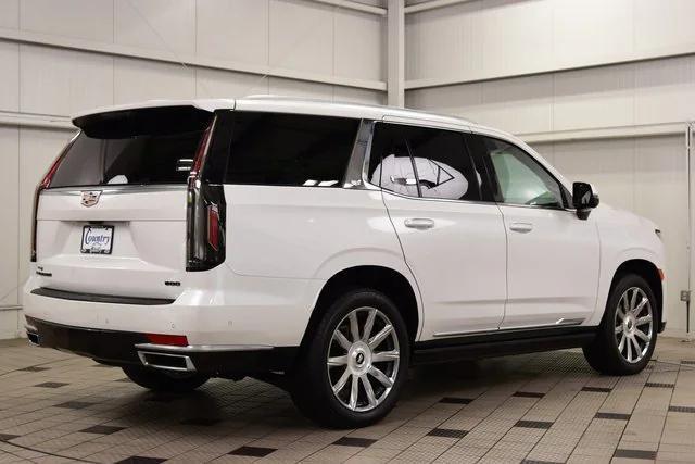 Photo of 2023 Crystal White Tricoat Cadillac Escalade