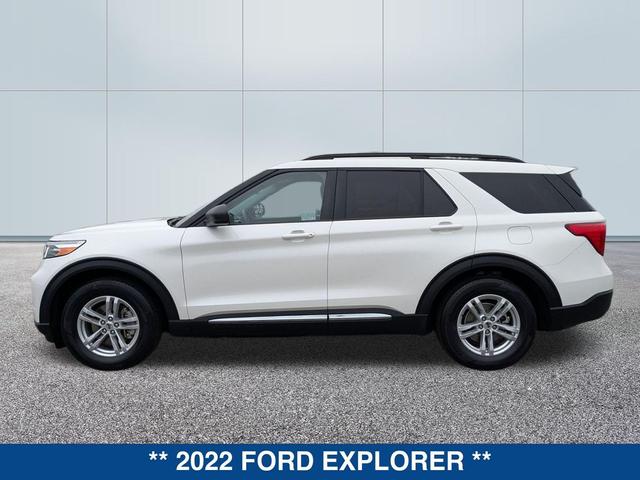 Photo of 2022 STAR WHITE MET TRI-COAT Ford Explorer