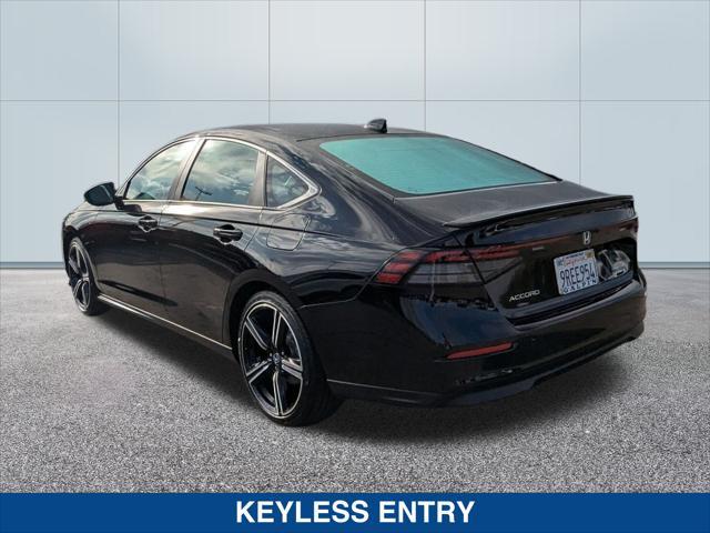 Photo of 2025 Crystal Black Pearl Honda Accord Hybrid