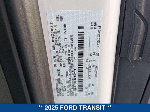 Photo of 2025 OXFORD WHITE Ford Transit-250