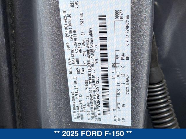 Photo of 2025 ICONIC SILVER METALLIC Ford F-150
