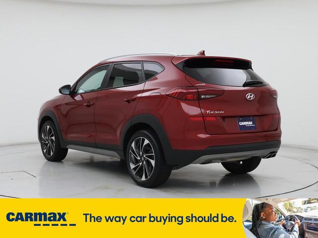 Photo of 2021 Red Hyundai TUCSON