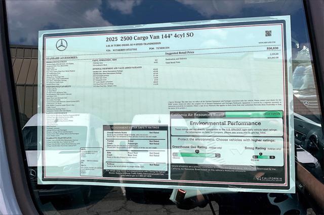 Photo of 2025 Mercedes-Benz Sprinter 2500