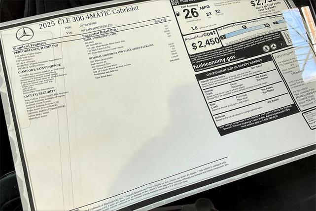 Photo of 2025 Black Mercedes-Benz CLE 300
