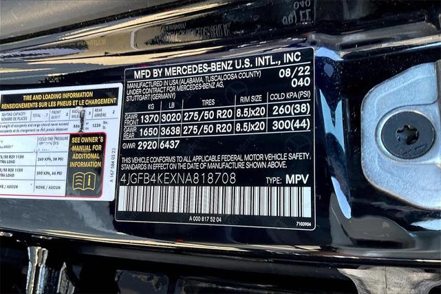 Photo of 2022 Black Mercedes-Benz GLE 350