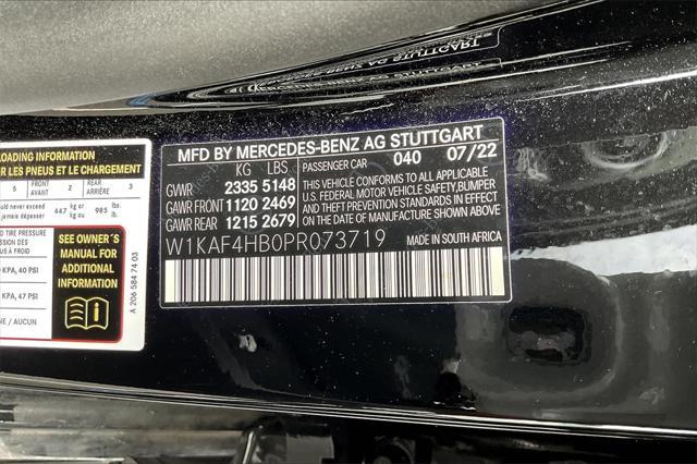 Photo of 2023 Black Mercedes-Benz C-Class