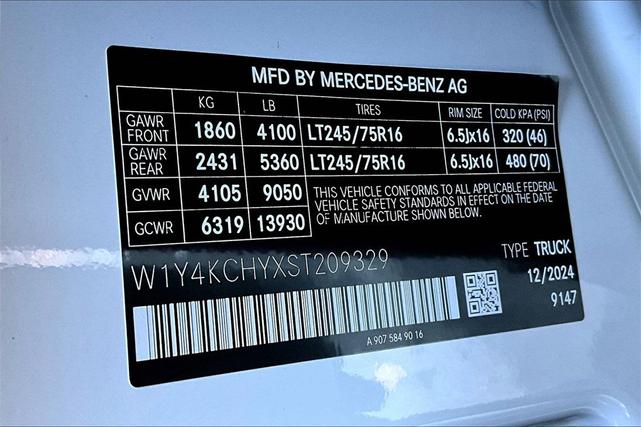Photo of 2025  Mercedes-Benz Sprinter 2500