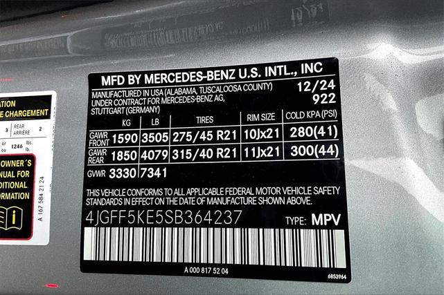 Photo of 2025 Silver Metallic Mercedes-Benz GLS 450