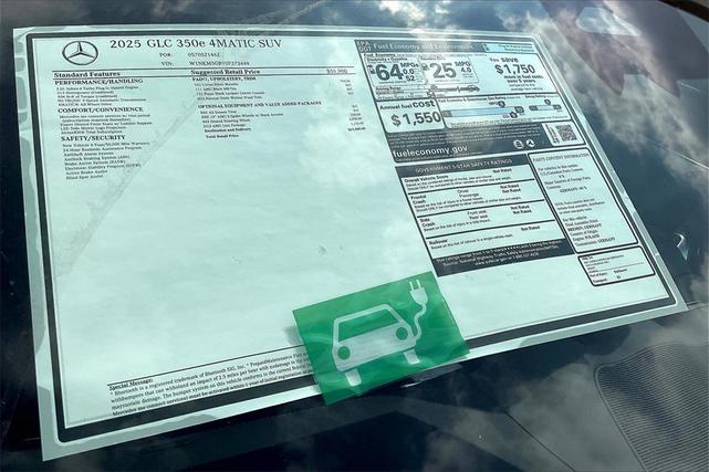 Photo of 2025 Silver Metallic Mercedes-Benz GLC 350e