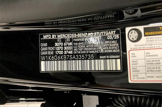 Photo of 2025 Obsidian Mercedes-Benz S-Class