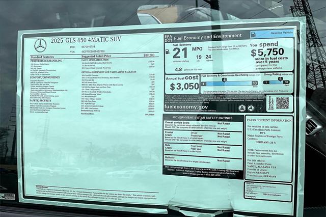 Photo of 2025 Manufaktur Card Mercedes-Benz GLS 450
