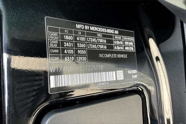 Photo of 2025  Mercedes-Benz Sprinter 2500