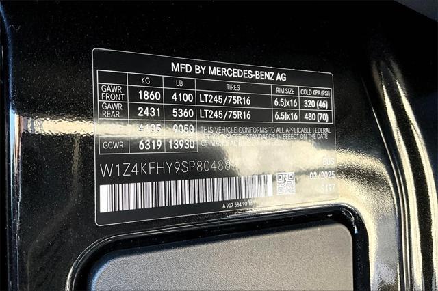 Photo of 2025  Mercedes-Benz Sprinter 2500
