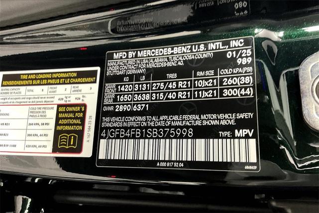 Photo of 2025 Emerald Mercedes-Benz GLE 350