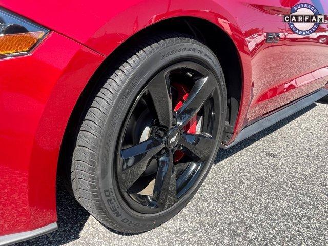 Photo of 2021 Burgundy Ford Mustang