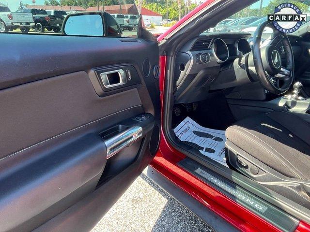 Photo of 2021 Burgundy Ford Mustang