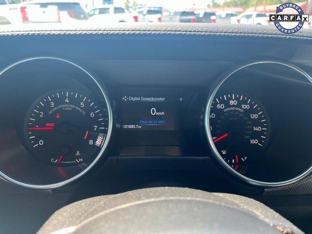Photo of 2021 Burgundy Ford Mustang