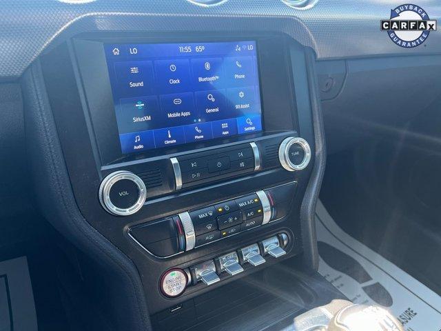 Photo of 2021 Burgundy Ford Mustang