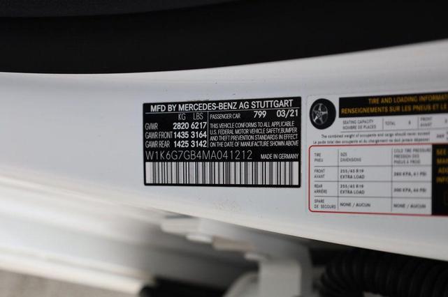 Photo of 2021 designo Diamond White Mercedes-Benz S-Class