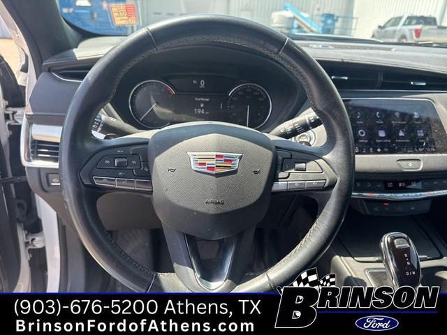 Photo of 2022 Crystal White Tri-Coat Cadillac XT4
