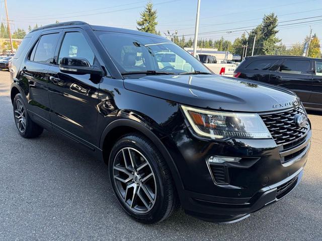 Photo of 2018 Shadow Black Ford Explorer