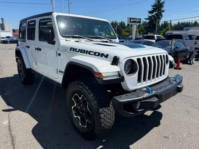 Photo of 2023 Bright White Clearcoat Jeep Wrangler 4xe